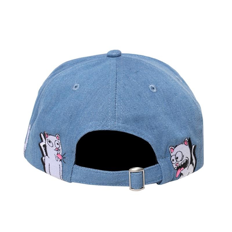 Wash Ripndip Frustration Denim Dad Hats | USABC2943