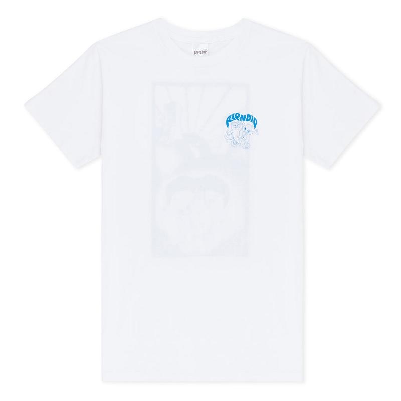 White Ripndip Bassrush Shirts | USAWY2779