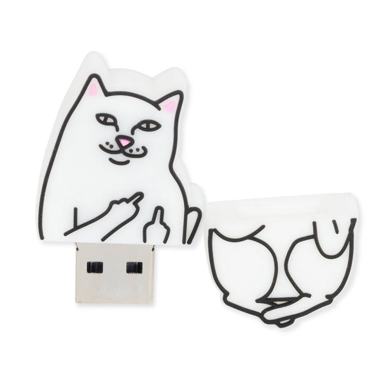 White Ripndip Lord Nermal Flash Drive Accessories | USAVD2230