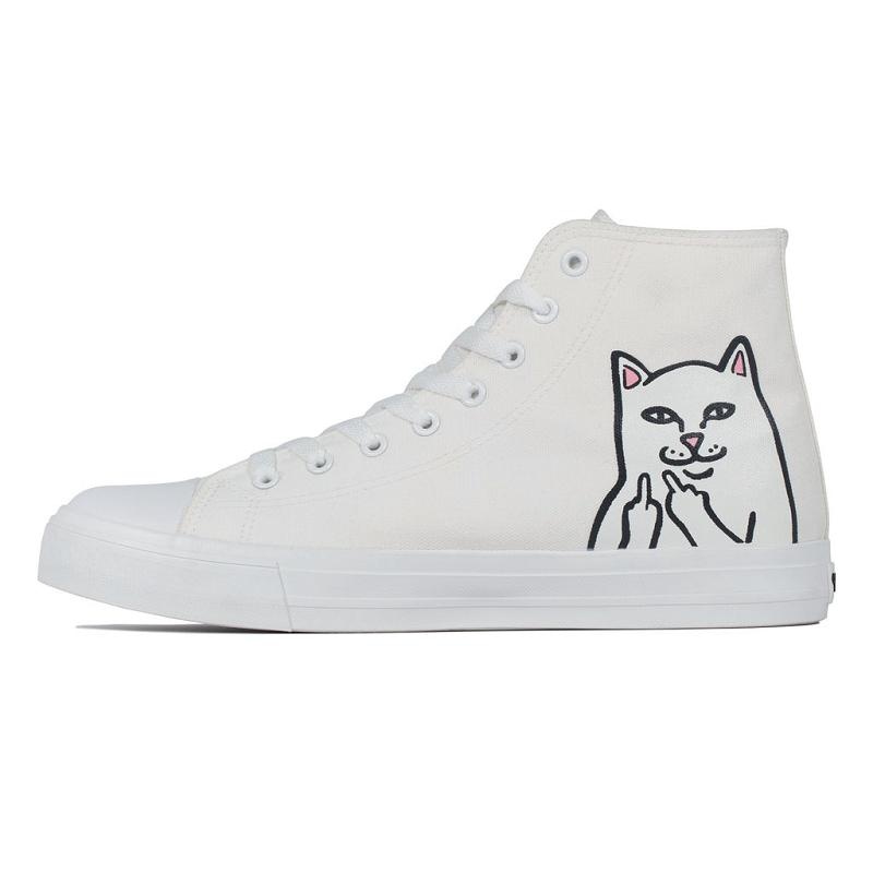 White Ripndip Lord Nermal High-Top High Tops | USAYU2961