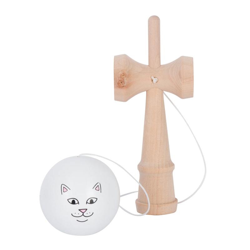 White Ripndip Lord Nermal Kendama Accessories | USAKI2251