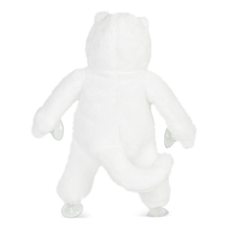 White Ripndip Nerm Window Plush Suction Cup Plush Doll Accessories | USAHK2249