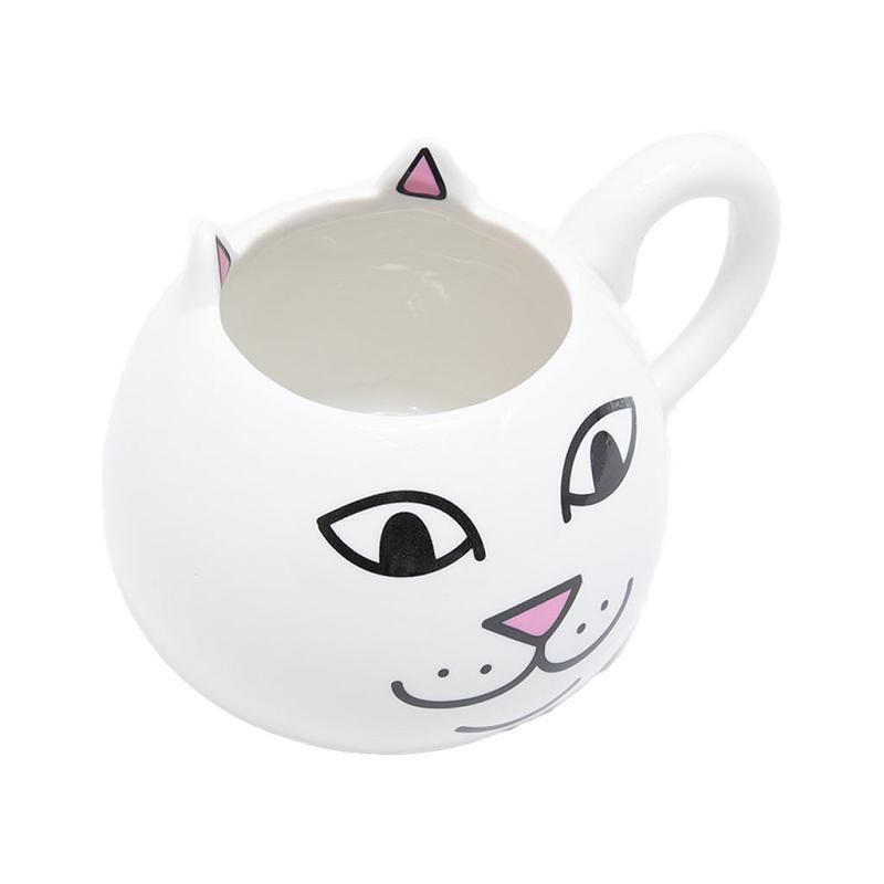 White Ripndip Nermal Face Mug Accessories | USAYU2213