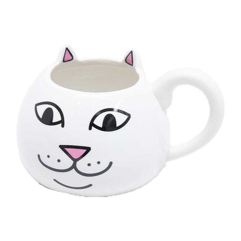 White Ripndip Nermal Face Mug Accessories | USAYU2213