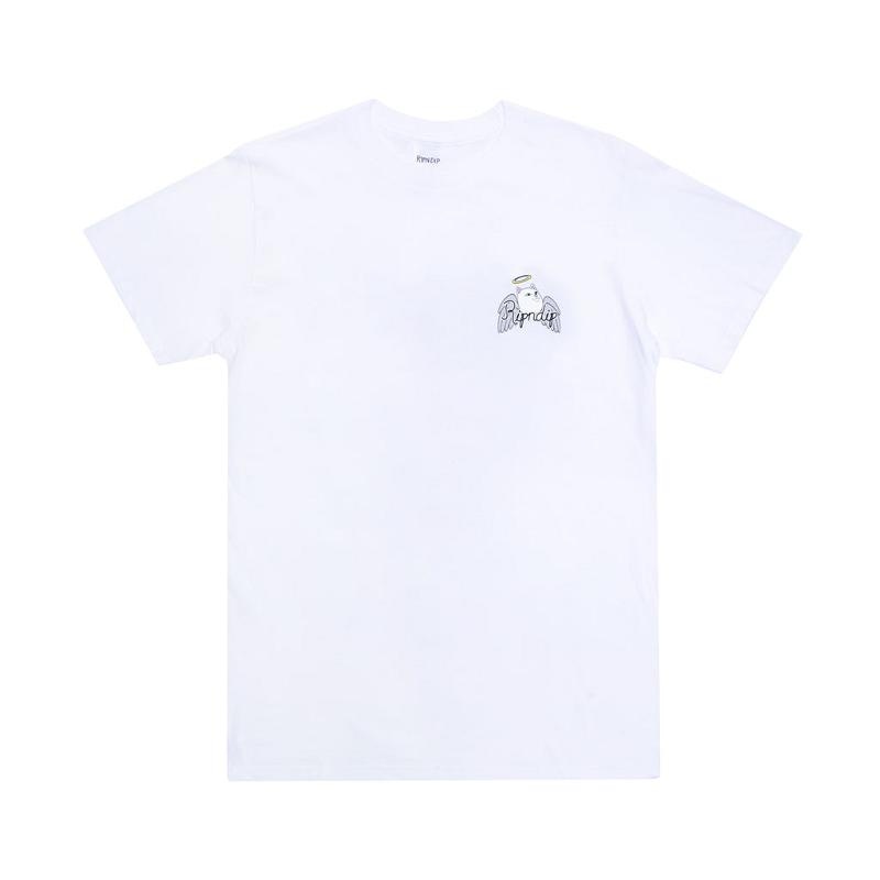 White Ripndip Shadow Friend Shirts | USADN2697