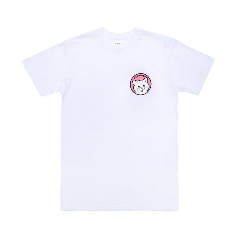 White Ripndip Stop Being a Pussy Shirts | USAKI2691